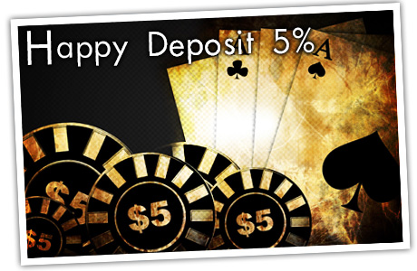 Happy Deposit 5%